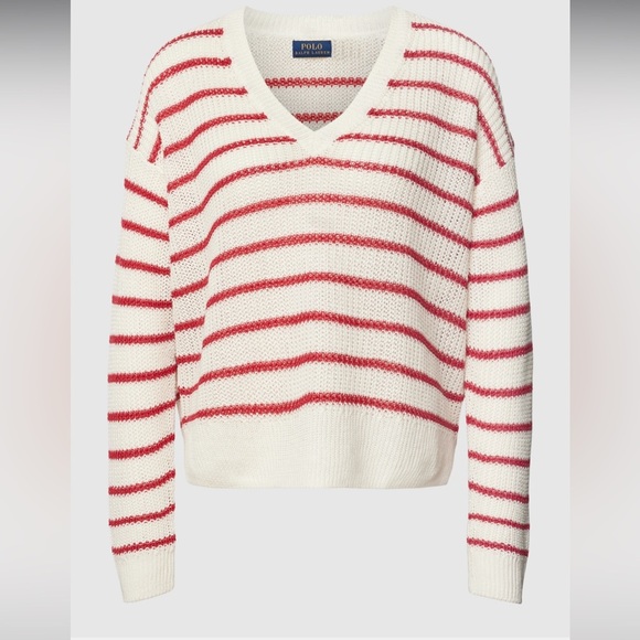 Polo Ralph Lauren Linen Pullover Sweater Size M - Picture 2 of 8